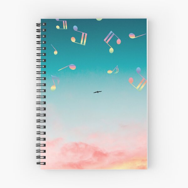 Item preview, One Bird & Music Everywhere In The Sky designed and sold by BrightrDayMusicArt.