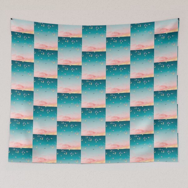 Item preview, One Bird & Music Everywhere In The Sky designed and sold by BrightrDayMusicArt.