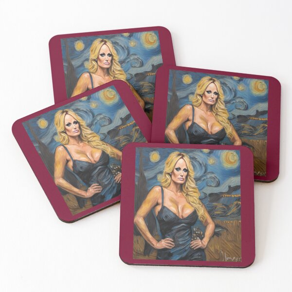 Item preview, "Stormy Daniels: A Tempestuous Tale Unveiled" designed and sold by Artisticanvas.