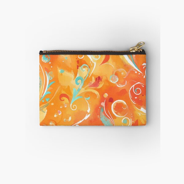 Item preview, Orange Bohemian Paisley | Seamless designed and sold by Unrooted.