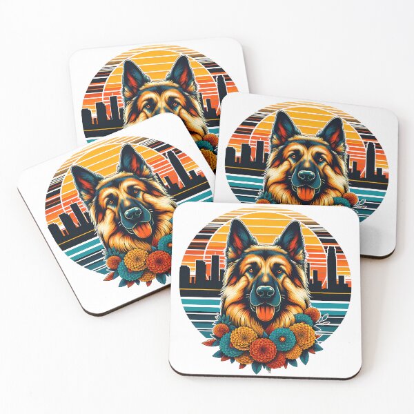 Item preview, Sunset Shepherd Portrait designed and sold by JuniperFinch.