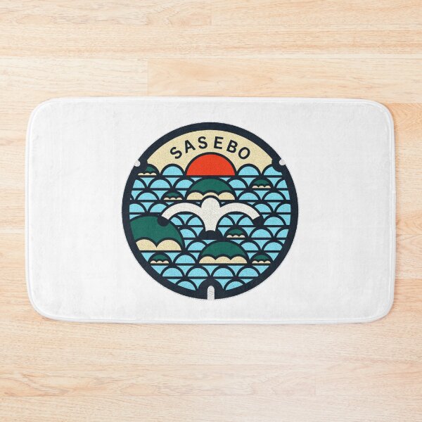 Item preview, Sasebo City Manhole Cover Art designed and sold by Musashi1996Art.