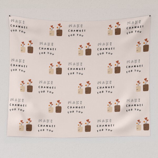 Item preview, Make Changes For you | Cute Plant Pot Illustration designed and sold by RM-Journey.