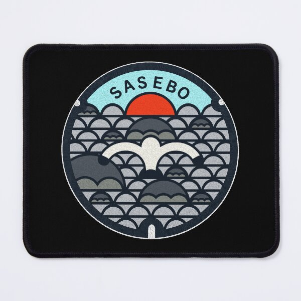 Item preview, Sasebo City Manhole Cover Art 2 designed and sold by Musashi1996Art.
