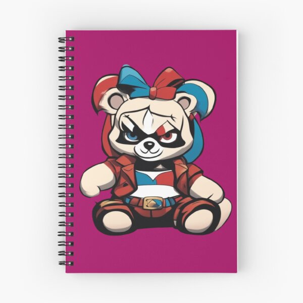 Item preview, Harley The Bear, Product Colour: Magenta designed and sold by Midnight Veil Designs.