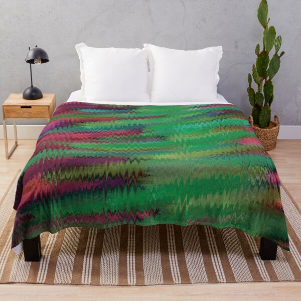 Item preview, Zigzag Tree Red Plum Sky designed and sold by Alexandria Levin.