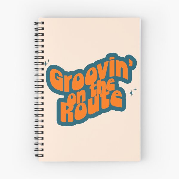 Item preview, Groovin' on the Route Retro Sassy Word Art designed and sold by TheMugDirectory.