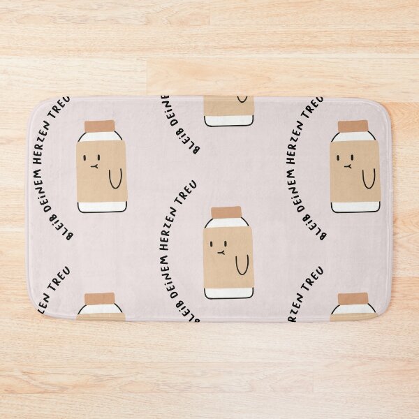 Item preview, Bleib deinem Herzen treu | Cute Drinking Bottle Illustration designed and sold by RM-Journey.
