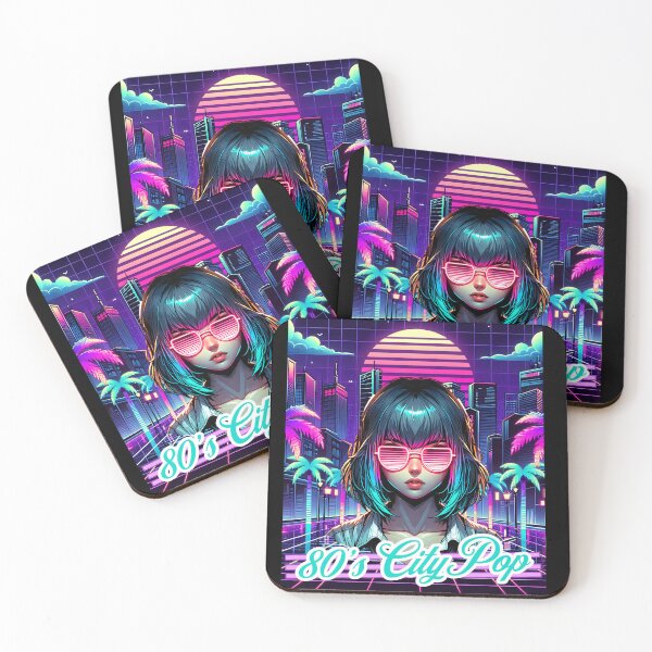 Item preview, 80s City Pop cool retro synthwave design  designed and sold by SmilesnGifts.