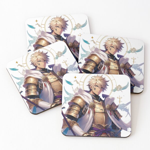 Item preview, christian anime warrior designed and sold by Silbays.