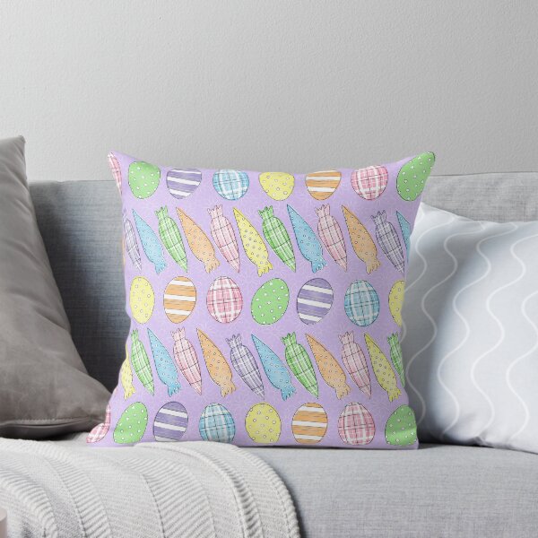 Item preview, Easter Eggs Purple designed and sold by WickedRefined - Nicole Demereckis.