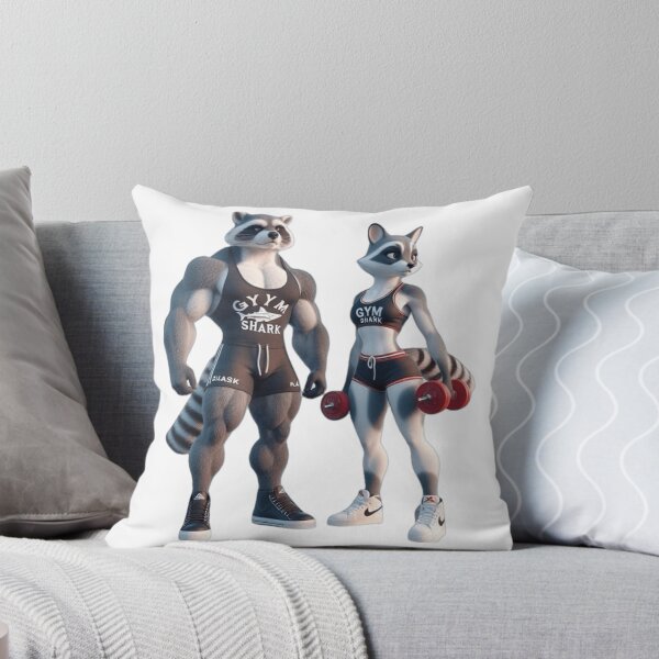 Item preview, GYM LOVER Raccoon designed and sold by 42youbest.