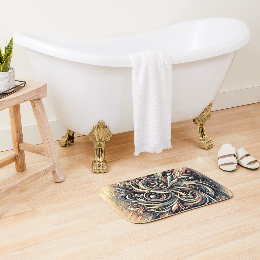 Item preview, Bath Mat designed and sold by Queueka.