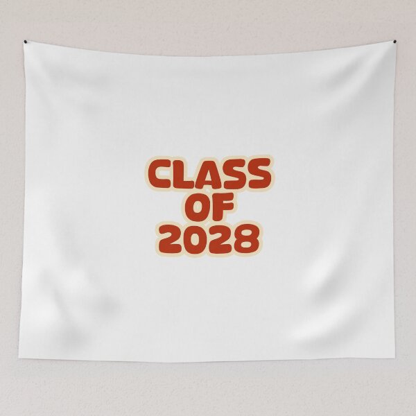 Item preview, Class of 2028 (Red + Cream) designed and sold by shamrockizzy.