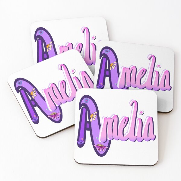 Item preview, Amelia Girls and womens Personalized Custom name Amelia designed and sold by Artonmytee.