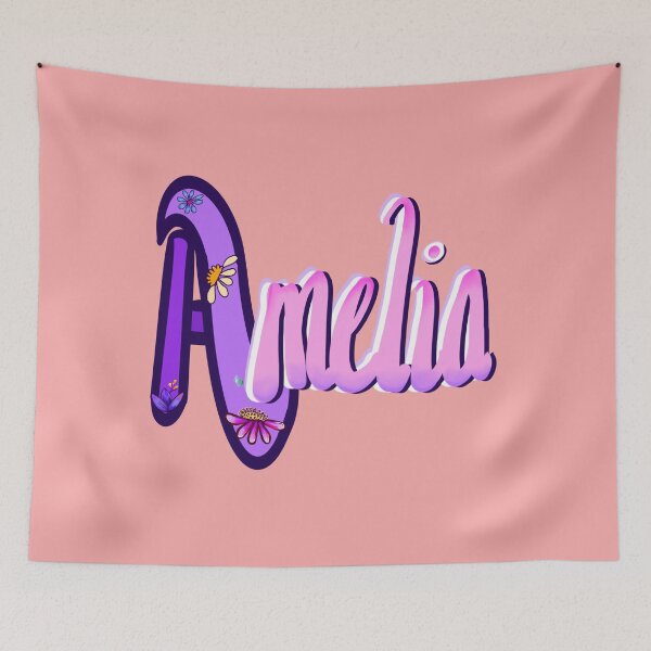 Item preview, Amelia Girls and womens Personalized Custom name Amelia designed and sold by Artonmytee.