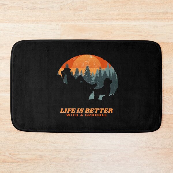 Item preview, Womens Life Is Better With A Groodle Sunset Gift designed and sold by Guarddogdrive.