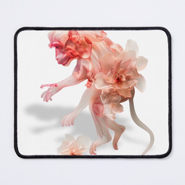 Item preview, Monkey Shaped with Petal Art designed and sold by chi3-jp.