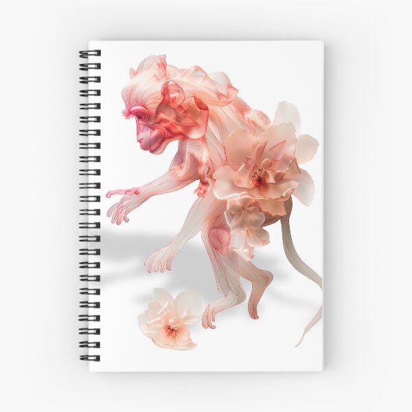 Item preview, Monkey Shaped with Petal Art designed and sold by chi3-jp.