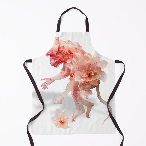 Item preview, Monkey Shaped with Petal Art designed and sold by chi3-jp.