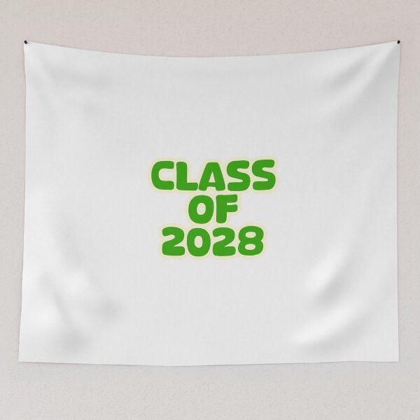 Item preview, Class of 2028 (Green + Cream) designed and sold by shamrockizzy.