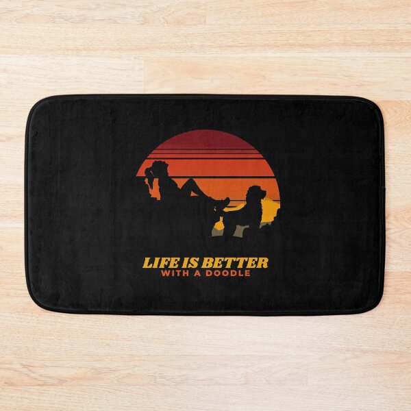 Item preview, Womens Life Is Better With A Doodle Sunset Gift designed and sold by Guarddogdrive.