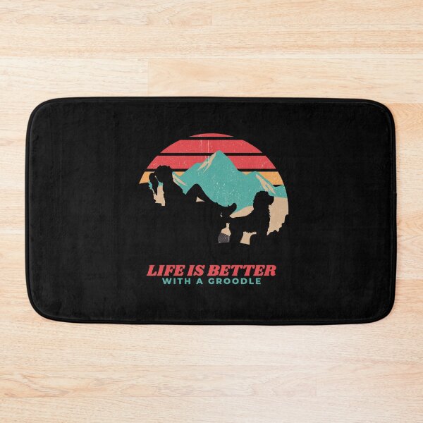 Item preview, Womens Life Is Better With A Groodle Sunset Gift designed and sold by Guarddogdrive.