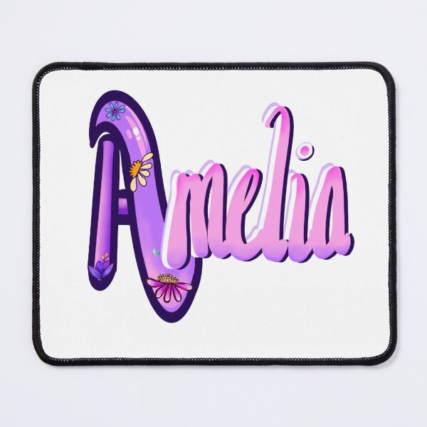 Item preview, Amelia 2 Girls and womens Personalized Custom name Amelia designed and sold by Artonmytee.