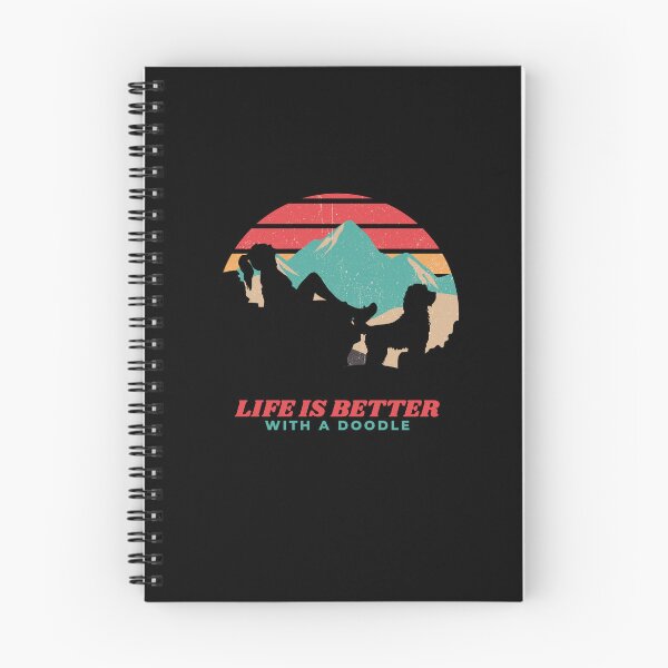 Item preview, Womens Life Is Better With A Doodle Sunset Gift designed and sold by Guarddogdrive.