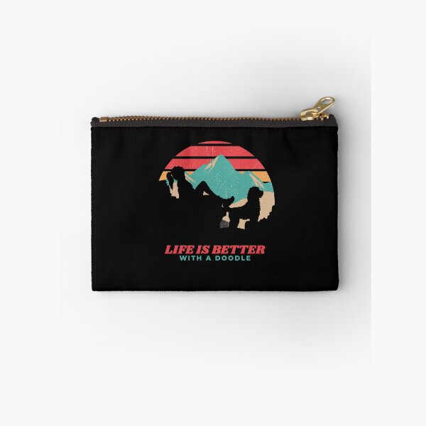 Item preview, Womens Life Is Better With A Doodle Sunset Gift designed and sold by Guarddogdrive.