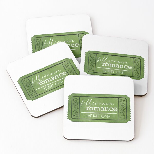 Item preview, Romance Book Trope Ticket - Billionaire Romance designed and sold by serafineaandd.