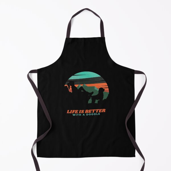 Item preview, Womens Life Is Better With A Doodle Sunset Gift designed and sold by Guarddogdrive.