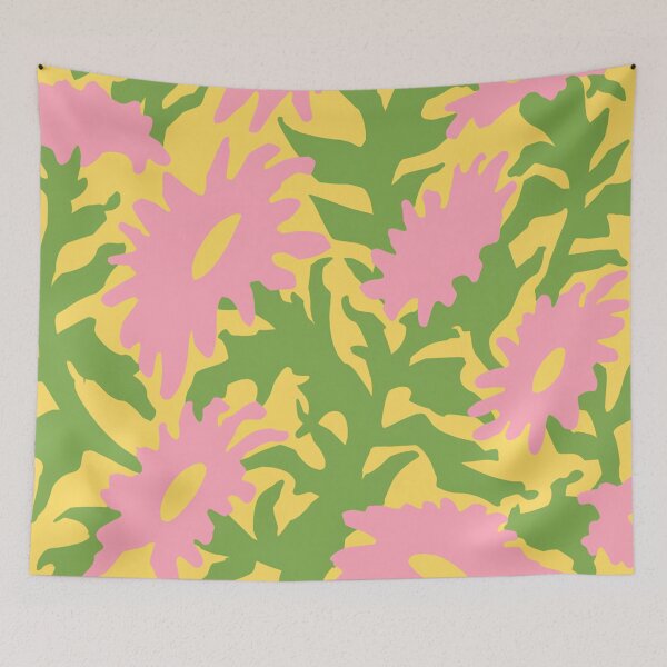 Item preview, Funky Flowers Retro 70s Psychedelia designed and sold by trajeado14.