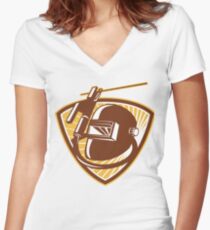 Welding Women's Fitted V-Neck T-Shirt