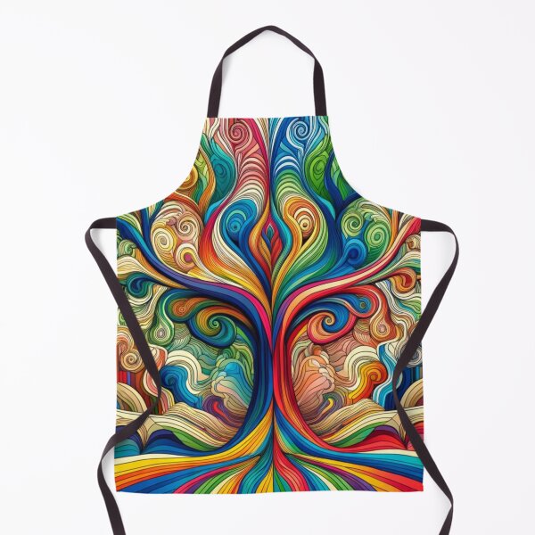 Item preview, Colorful Tree Optical Illusion designed and sold by ArtemisDesignAI.