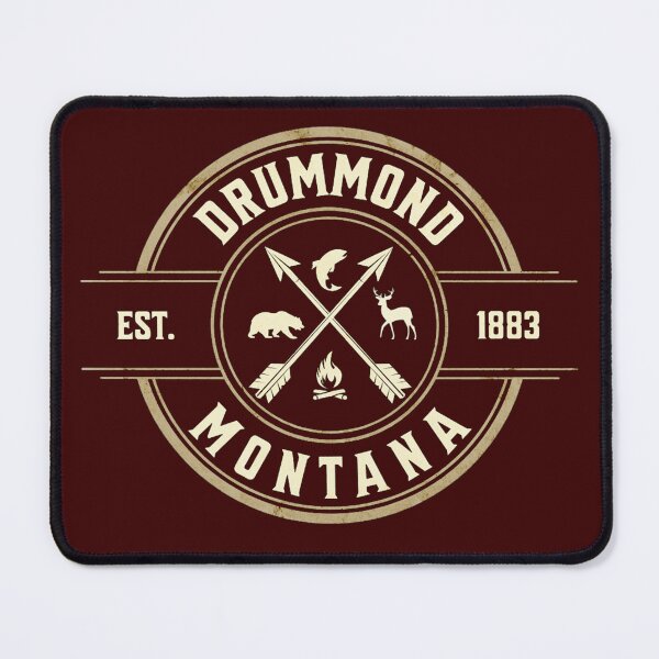 Item preview, ( 406 ) Drummond Montana  Est  1883 designed and sold by Gilby-Designs.
