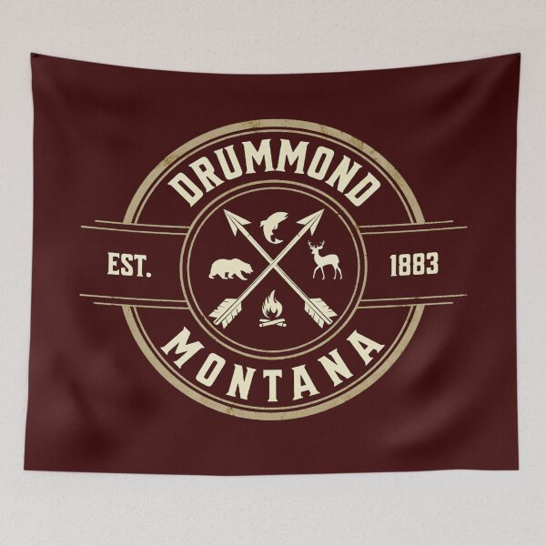 Item preview, ( 406 ) Drummond Montana  Est  1883 designed and sold by Gilby-Designs.
