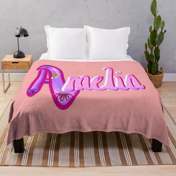 Item preview, Amelia pink outline Girls and womens Personalized Custom name Amelia designed and sold by Artonmytee.