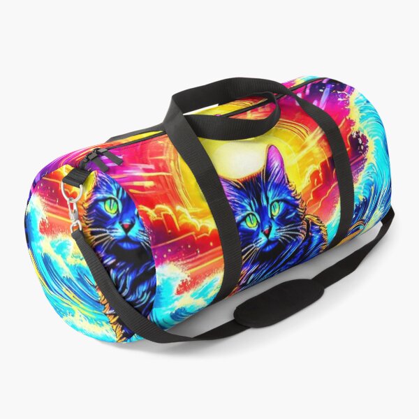Item preview, Cat Surf Sunrise designed and sold by Kingcls.