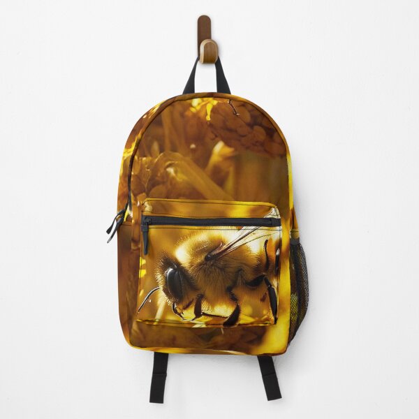 Item preview, Beautiful Honey Moon Bees Collecting pollen designed and sold by SassyArtistry.