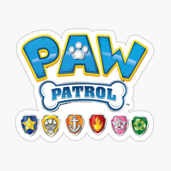 Canine patrol design Sticker