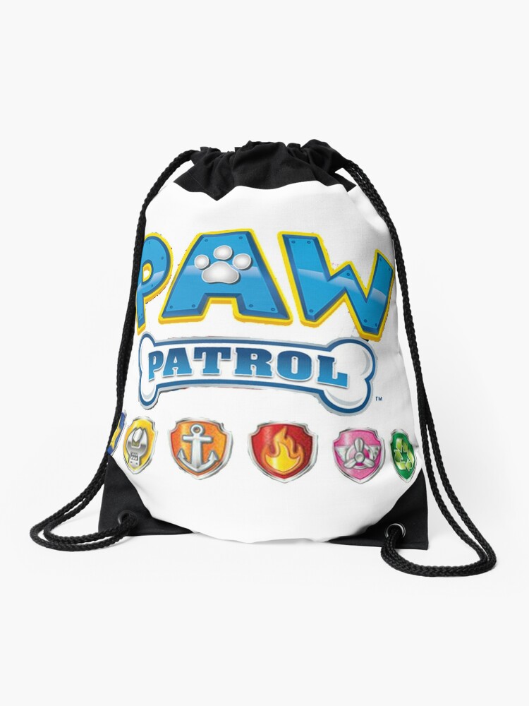 Mochila saco con la obra «Paw Patrol: The Movie, 2021, dibujos, Ryder, La Patrulla  Canina, Bahía Aventura, Marshall, Rubble, Chase, Rocky, Zuma, Skye,  Everest, Tracker, Ella y Tuck» de ThePepper