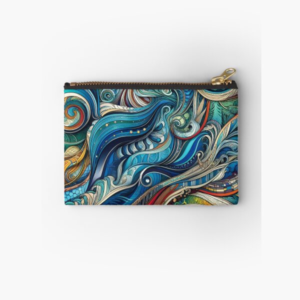 Item preview, Colorful Ocean Optical Illusion designed and sold by ArtemisDesignAI.