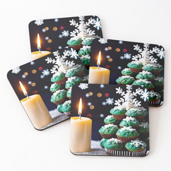 Item preview, Sweet Christmas tree with mint cupcakes. designed and sold by Zofia Sosnecka.