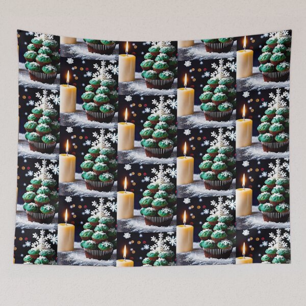 Item preview, Sweet Christmas tree with mint cupcakes. designed and sold by Zofia Sosnecka.