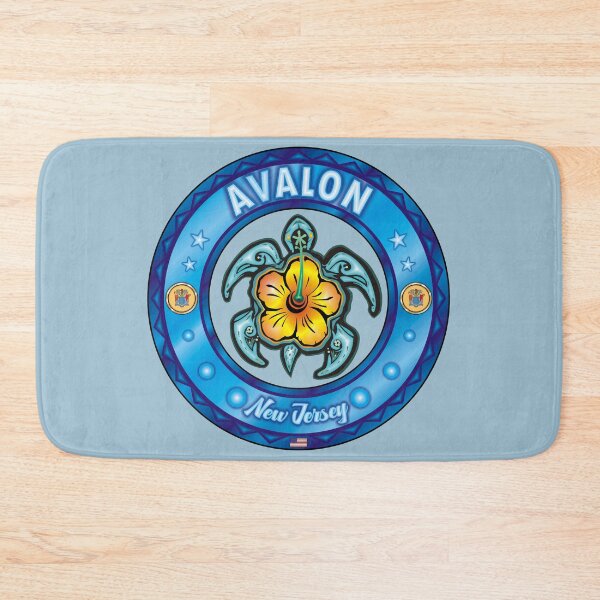 Item preview, Avalon NJ sea turtle hibiscus designed and sold by studioss76.