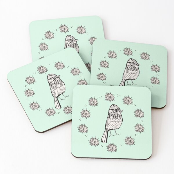 Item preview, Chincol with Flowers designed and sold by bagiolita.