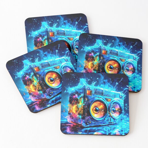 Item preview, Boombox Splash designed and sold by Kingcls.