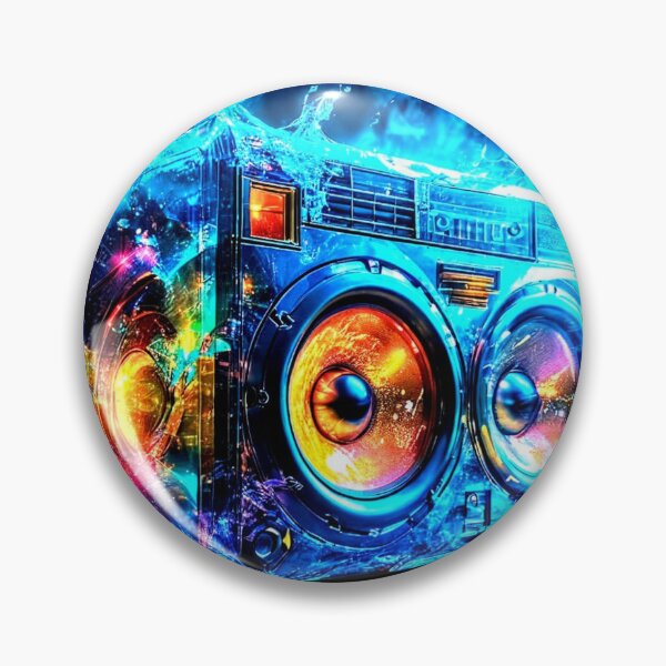 Item preview, Boombox Splash designed and sold by Kingcls.