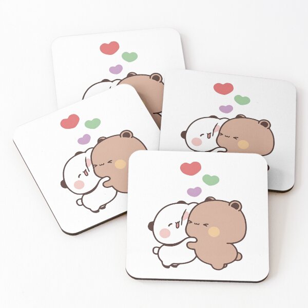 Item preview, DuDu Brownie Bear and BuBu Panda’s Love❤️ designed and sold by Pandety.